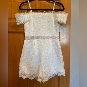 Francesca’s lace romper